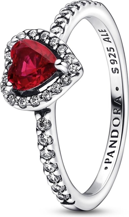 Produktbild Pandora Rotes Herz (54, 925 Silber)