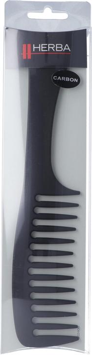 Actual product image Herba Carbon handle comb