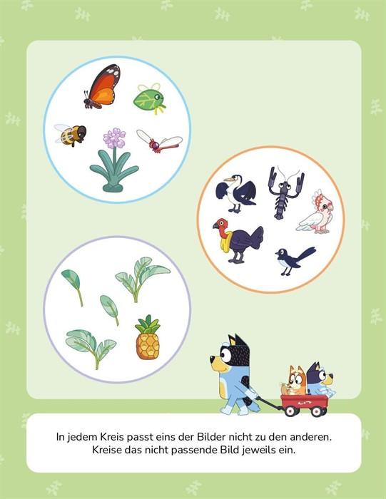 Actual product image Bluey Rätsel-Mal-Spass