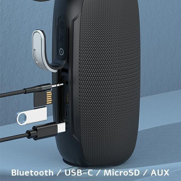 Immagine prodotto Awei Altoparlante Y370 nero (8 h, Batteria ricaricabile)