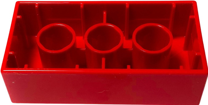 Immagine prodotto LEGO Mattoncini Duplo 2x4 rossi - 80 pezzi - Mattoncini base rossi NUOVO (3011)