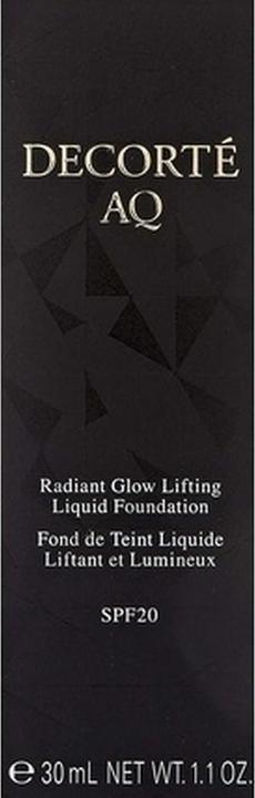 Actual product image Decorté Decorte AQ Radiant Glow Lifting Liquid Foundation 405 (30 ml) (Black)