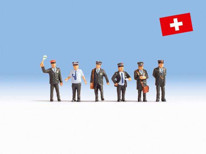 Produktbild Noch 15266 H0 Figuren Bahnbeamte au