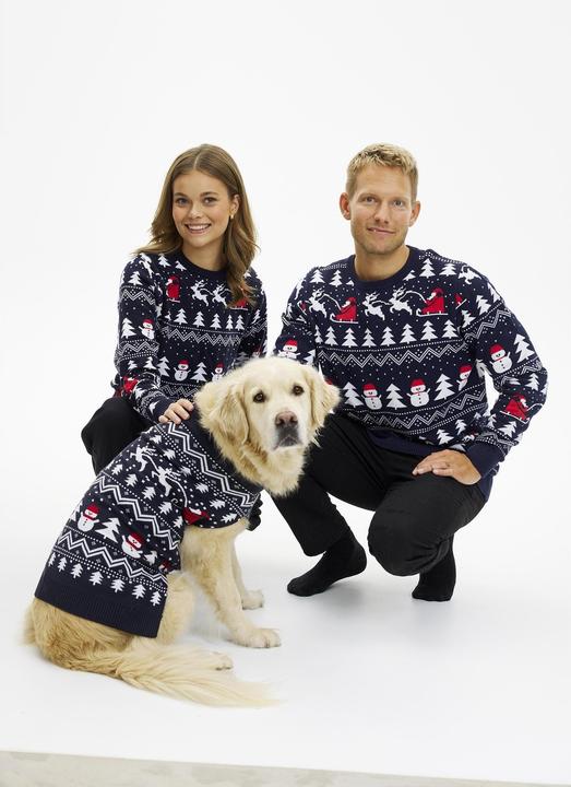 Christmas Sweats The Stylish Dog Christmas Sweater (L, Dog jumper)