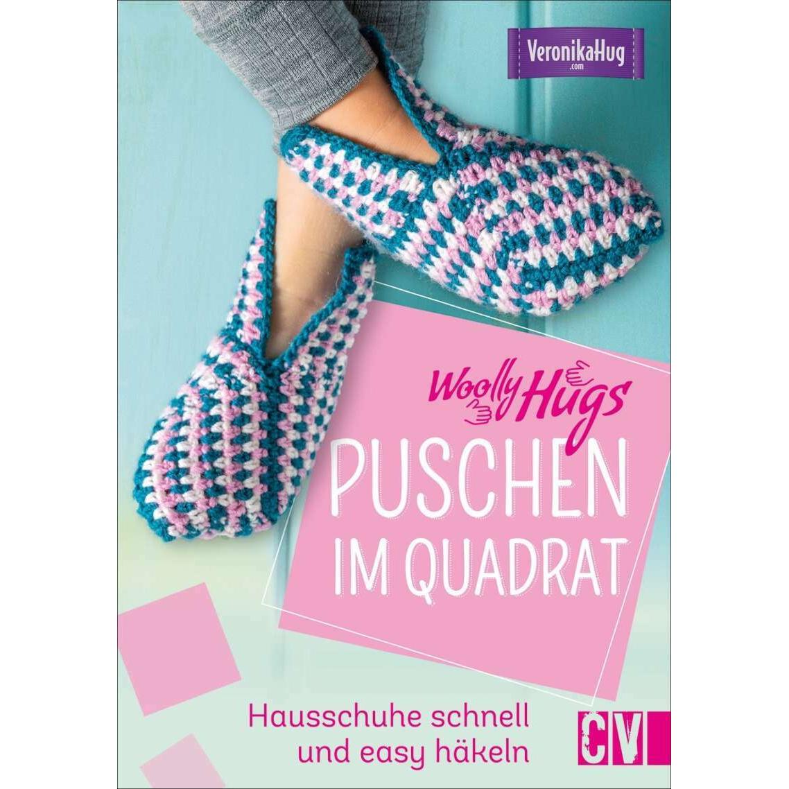 Woolly Hugs Puschen im Quadrat, Ratgeber von Veronika Hug