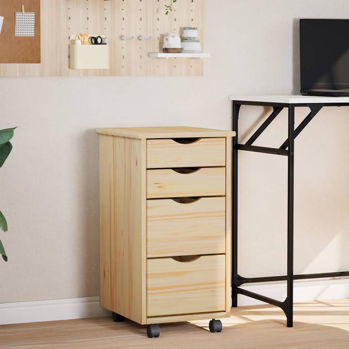 Produktbild vidaXL Rollschrank (39 x 34 x 65.50 cm)