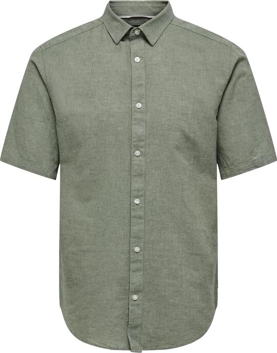 Immagine prodotto Only & Sons Camicia a maniche corte in lino (XS)