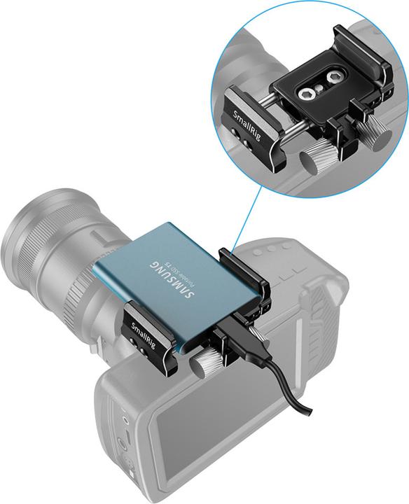 Actual product image SmallRig Universal SSD Holder