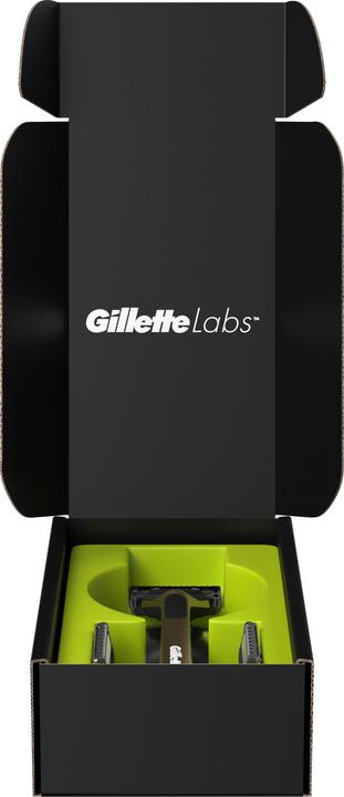 Image du produit Gillette Labs Gold Systemklingen 3er + Handstück Online Versandvariante Rasierklingen+Handstück (3 x)