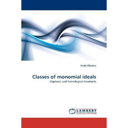 Classes of monomial ideals, Fachbücher