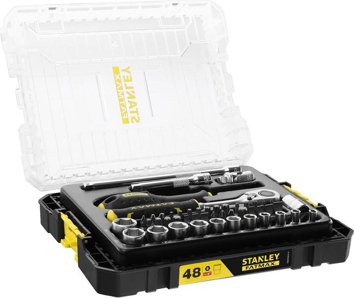 Actual product image Stanley Socket set STAK 1/4, 48 pieces (1/4")