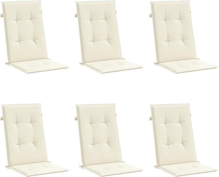 Produktbild vidaXL Gartenstuhlauflage für Hochlehner (120 x 50 cm)