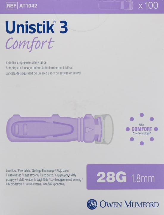 Actual product image Owen Mumford Sicherheitslanzetten Comfort (Lancets)