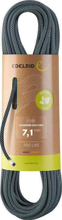 Actual product image Edelrid Skimmer Eco Dry 7,1mm half rope (30 m)