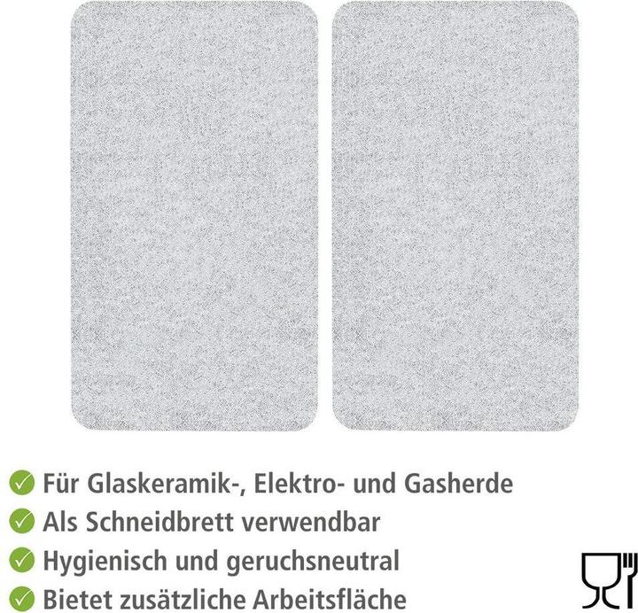 Image du produit Wenko Plaque de recouvrement en verre pour cuisinières