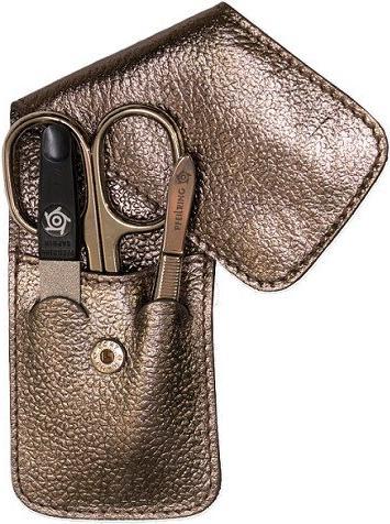 Immagine prodotto Pfeilring Set da viaggio per manicure Solingen 3 pezzi bronzo metallizzato