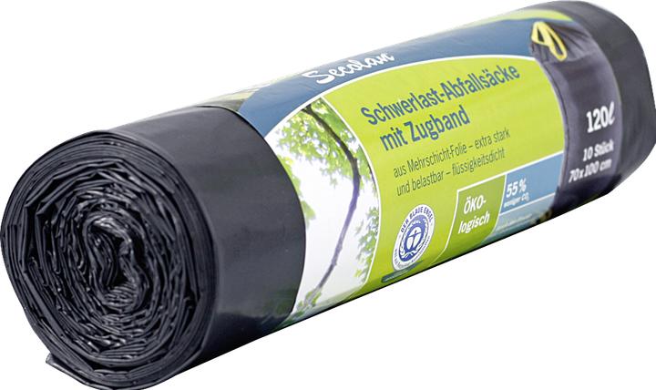 Produktbild Secolan Abfallsäcke mit Zugband (1 x, 120 l)