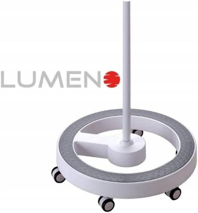 Actual product image Lumeno 6159GR - Floor stand grey application Stand for magnifying lamps