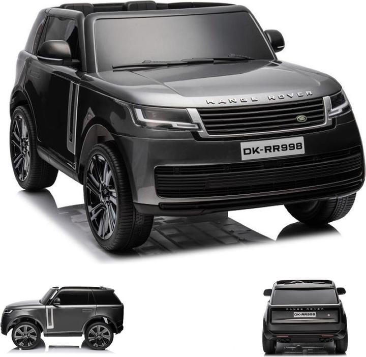 Es-toys Kinderfahrzeug - Elektro Auto "Land Rover Range Rover" 2 Sitzer - 12V14AH, 4 Motoren-Ledersitz (12 V)