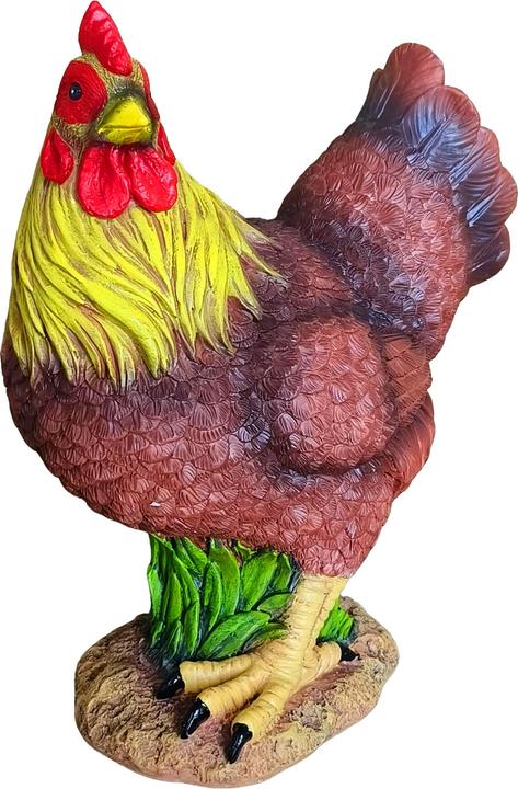 Produktbild Relaxdays Gartenfigur Huhn