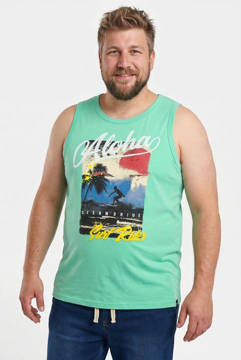 Produktbild Men+ Tanktops, 2er-Pack, Print, Rundhals (L)