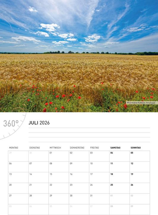 Produktbild MecklenburgerBuchtBroschürenkalender2026 (A3, A4)