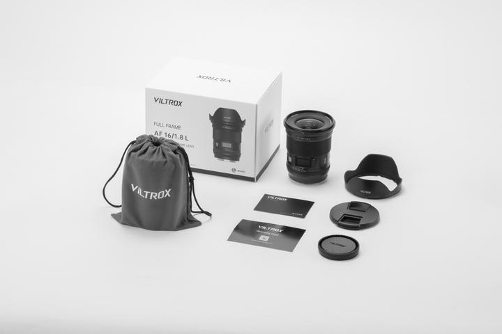 Productafbeelding Viltrox AF 16/1.8 FE Full Frame. Auto focus Prime Lens for for L mount (L-Mount, Volledig formaat)