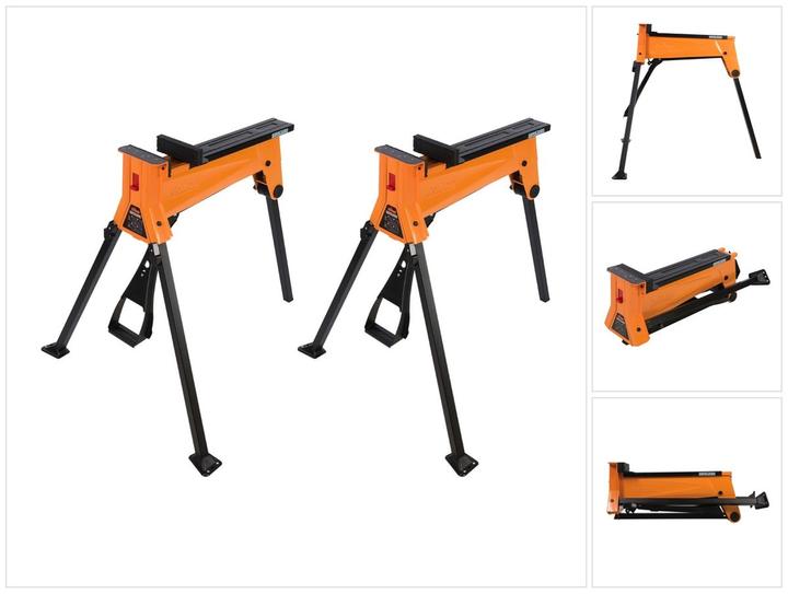 Image du produit Triton 2x SJA100E SuperJaws Étau mobile 200 kg 980 x 860 x 880 mm (98 cm, 86 cm)