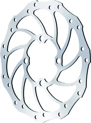Immagine prodotto Magura Disco freno Storm Rohloff-Speedhub a 4 fori (180 mm)