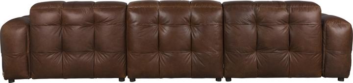 Produktbild Dutchbone Sofa Hackman 4,5-Seater Leather Chocolate