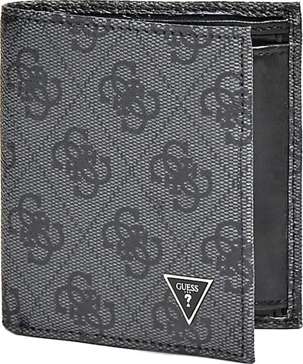 Actual product image Guess Vezzola, Textile Wallet, SMEVZLLEA22, Black, For Men