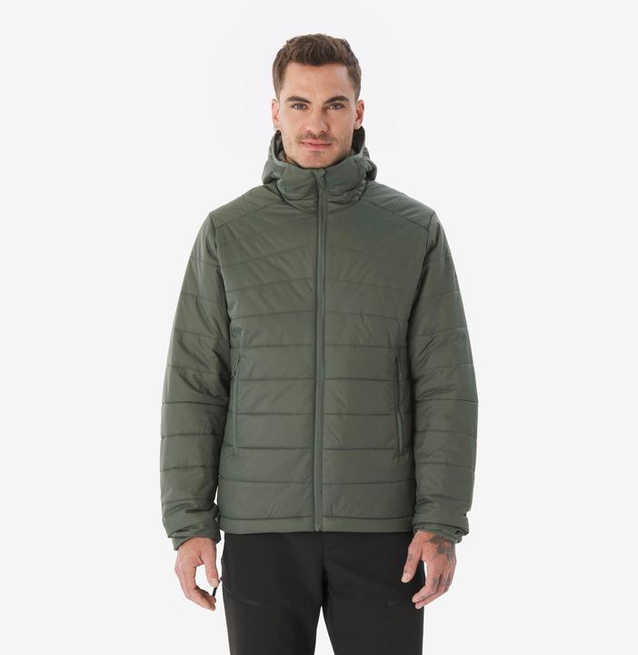 Produktbild Forclaz Men’s synthetic trekking padded jacket with hood MT100 -5°C - Green (L)