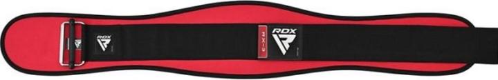 Actual product image Rdx Weight Lifting Belt Eva Curve Rx3 Red-L (L)