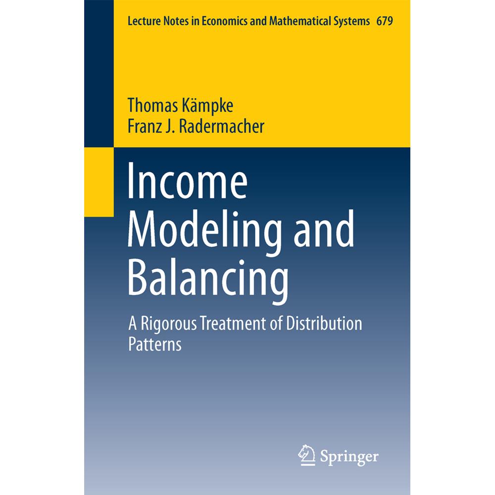 Income Modeling and Balancing, Fachbücher von Thomas Kämpke