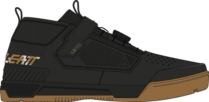 Actual product image Leatt Shoe ProClip 4.0 - Black (41.5)