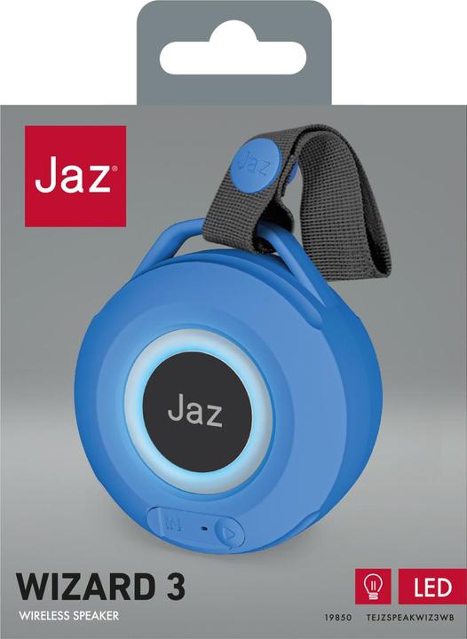 Actual product image JAZ Wizard 3 Watt - Wireless Speaker (2.50 h, Rechargeable battery operated)