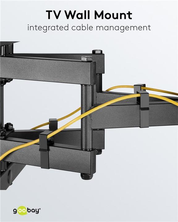 Actual product image Goobay Fullmotion Pro (Wall, 60 kg, 43" - 100")