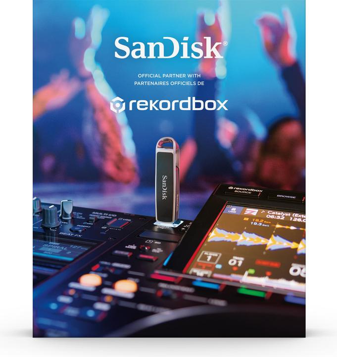 Image du produit Sandisk DJ Flash Drive 512GB (512 Go, USB-A, USB-C)