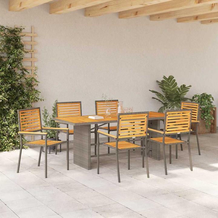 Produktbild vidaXL Garten Essgruppe (190 x 80 x 75 cm)