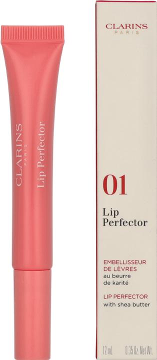 Actual product image Clarins Lip Perfector (No. 01 - Reflet Rose)