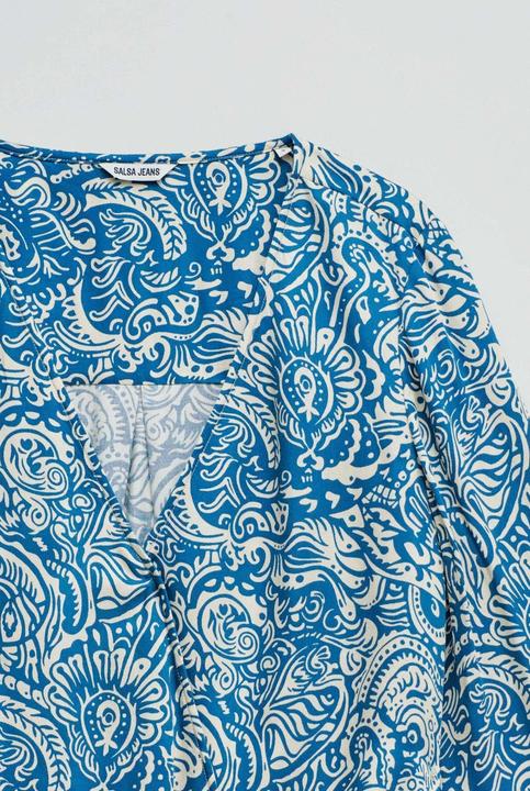 Produktbild Salsa Jeans Langarmbluse Wrap Blouse (L)