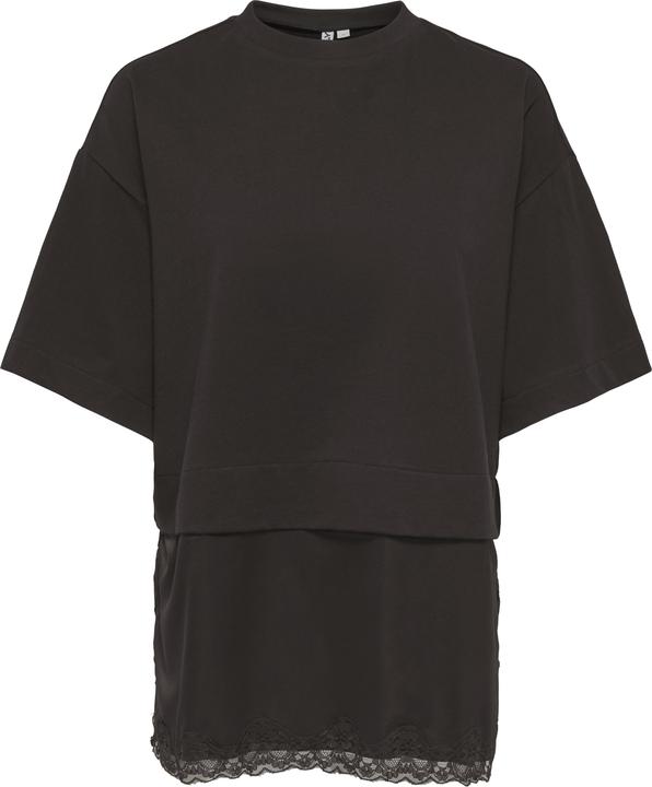 Actual product image Only Onlmexa S/S Tee Lace Top Wvn (S)