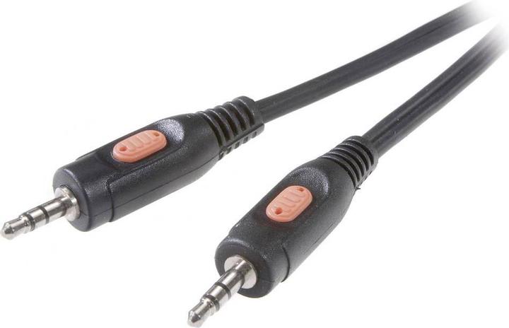 Actual product image SpeaKa Professional Jack connection cable jack plug 3.5 mm jack plug 3.5 mm 5 m (5 m, 2.5mm)