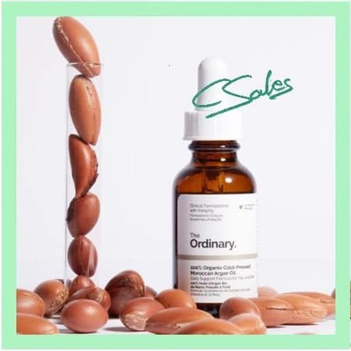 Actual product image The Ordinary 100% Organic Cold-Pressed Maroccan Argan Oil (Body oil, 30 ml)