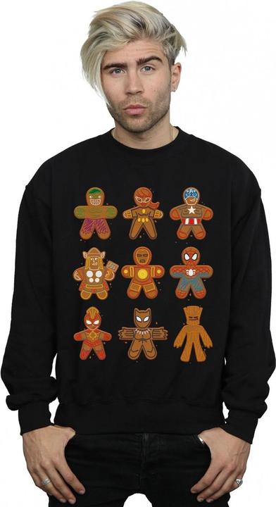 Produktbild Avengers Christmas Gingerbread Sweatshirt (4XL)