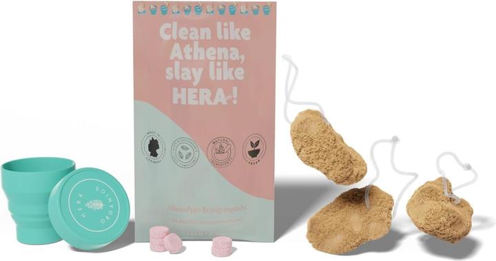 Actual product image Hera Organics Starter Kit Menstrual Sponges Size S (3 x, S)