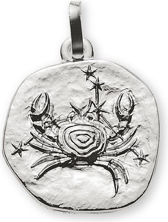 Image du produit Wassner Pendentif Signe du zodiaque Cancer en or blanc 18K (Or 750)