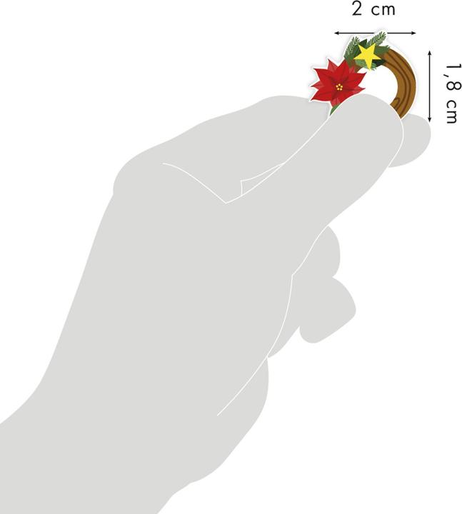 Actual product image Clairefontaine Cooky Weihnachten