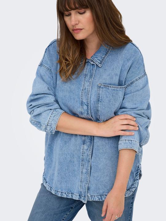 Actual product image Only CAREMMIE denim shirt Denim shirt (42)