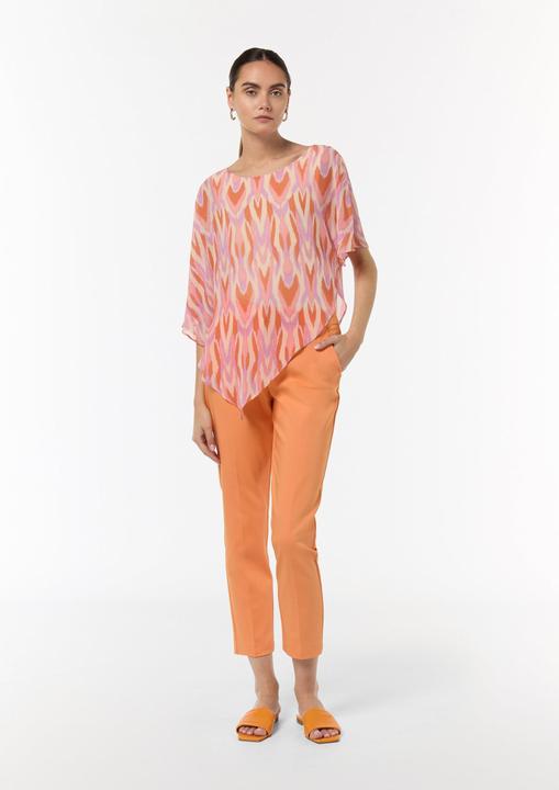Produktbild Comma Bluse Bluse mit asymmetrischem Chiffon-Overlay (44)